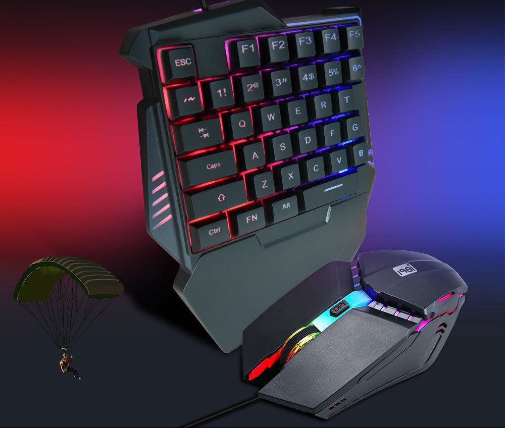 Gaming-Tastatur und Maus Set Karnz