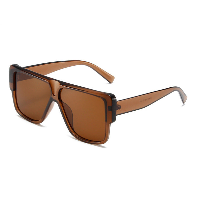 Damen quadratische Sonnenbrille mit markantem Gestell Karnz
