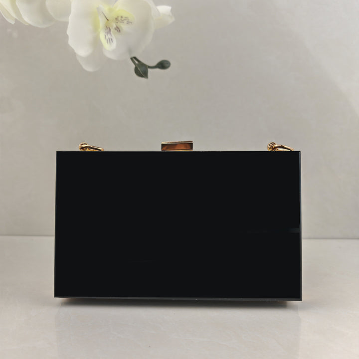 Elegante Acryl Box Clutch