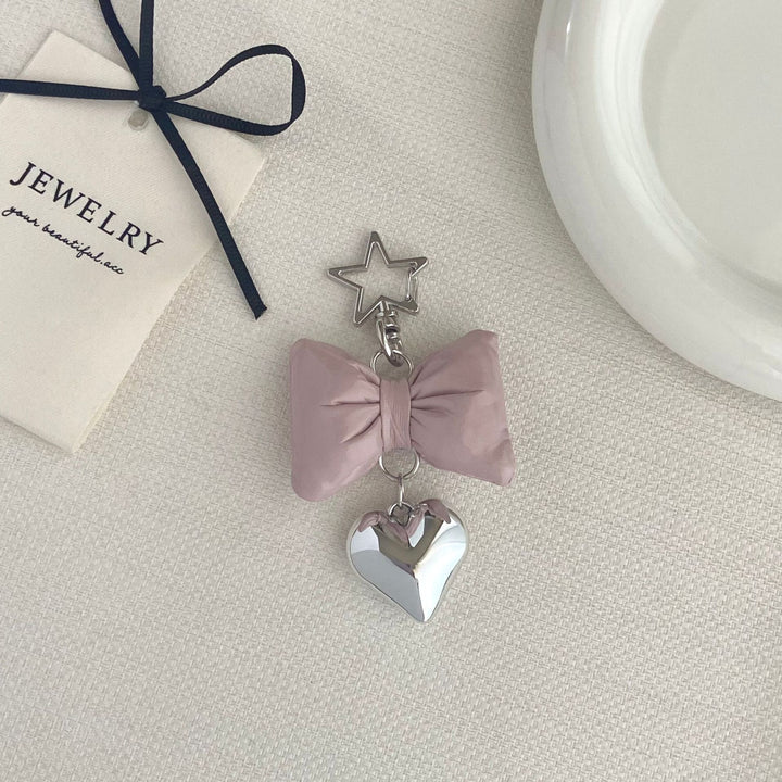 Bow-förmiger Charm Schlüsselanhänger Karnz