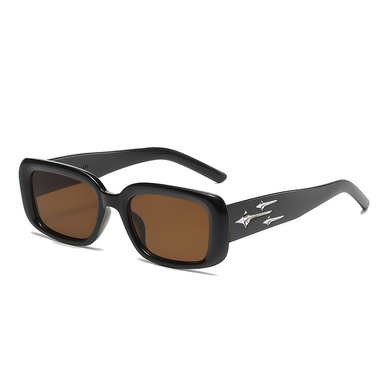 Damen stilvolle Sonnenbrille im trendigen Retro-Design Karnz