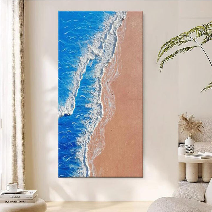 3D Ozeanwellen Leinwandkunst