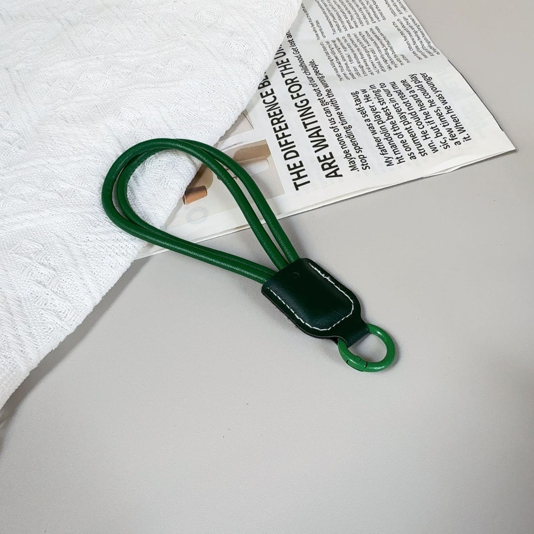 Premium Leder Schlüsselanhänger Halter Karnz
