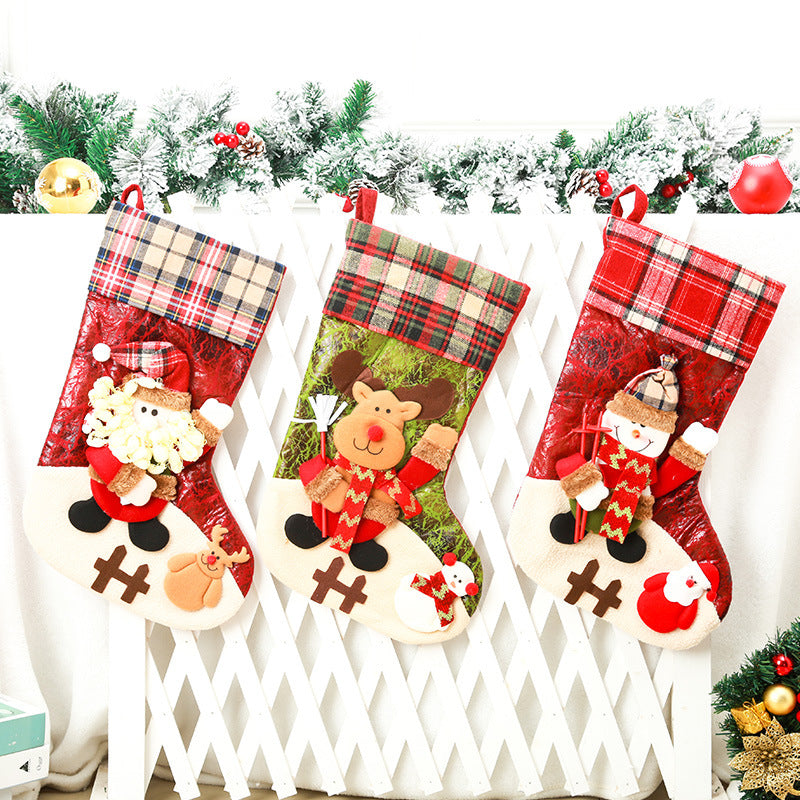 Weihnachtliche Strumpf Karnz