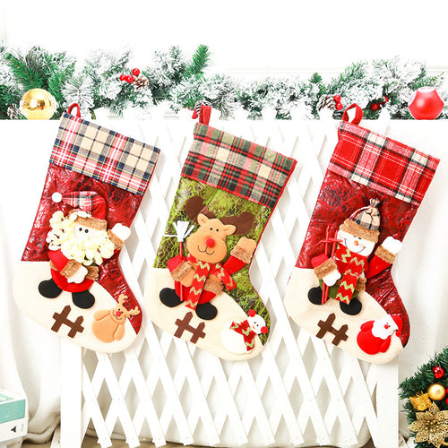 Weihnachtliche Strumpf Karnz