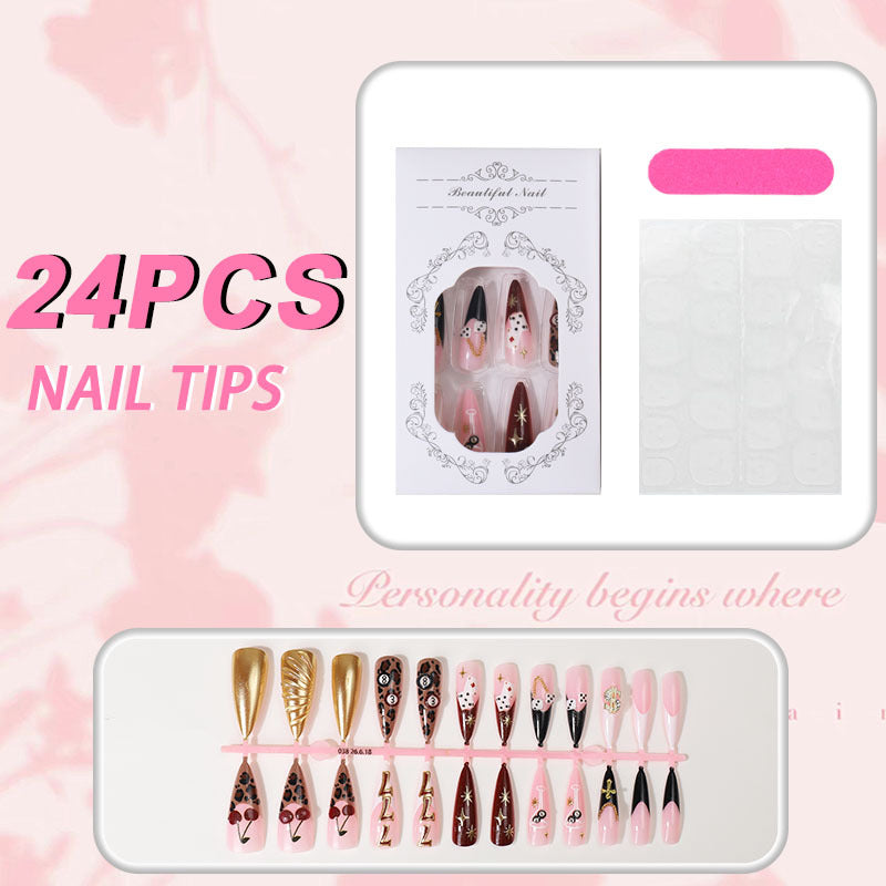 Künstlerische Nagelspitzen Set Karnz