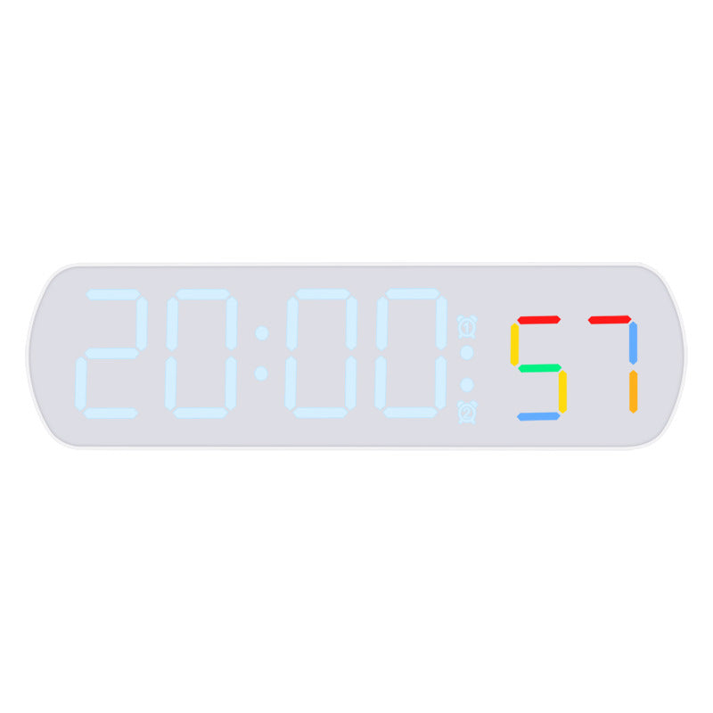 Digitaler Funkwecker mit mehrfarbigem LED-Display Karnz
