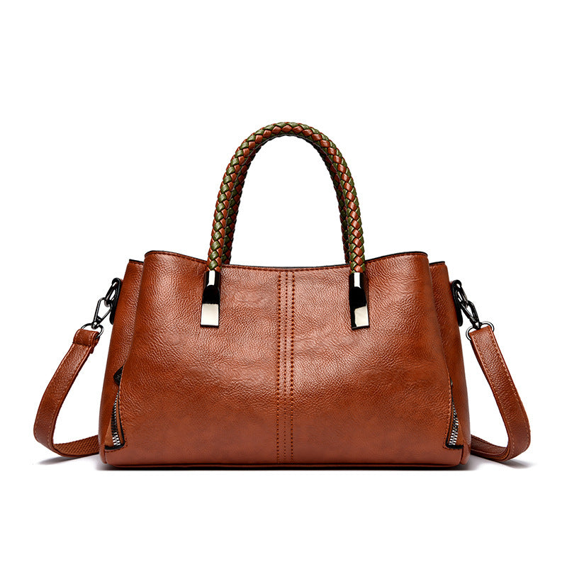 Elegante geflochtene Handtasche Karnz