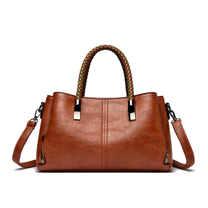 Elegante geflochtene Handtasche Karnz