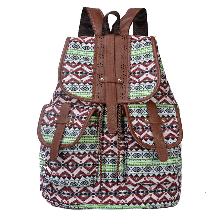 Bohemian Ethnischer Druck Rucksack Karnz