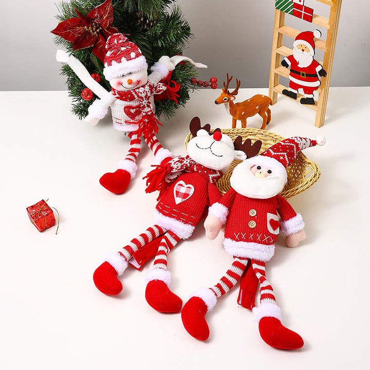 Dekorative Weihnachtsmann Vorhanghalter Karnz