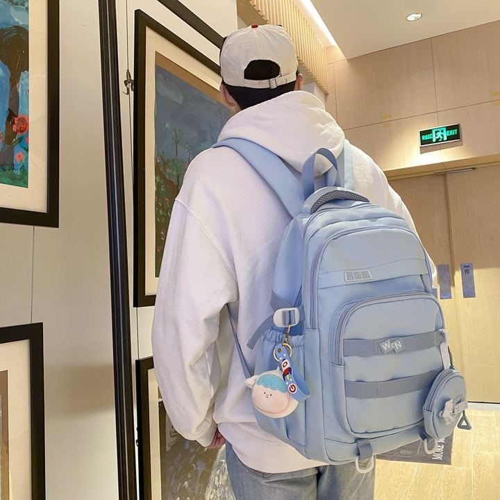 Stylischer Mehrfachfach-Rucksack Karnz