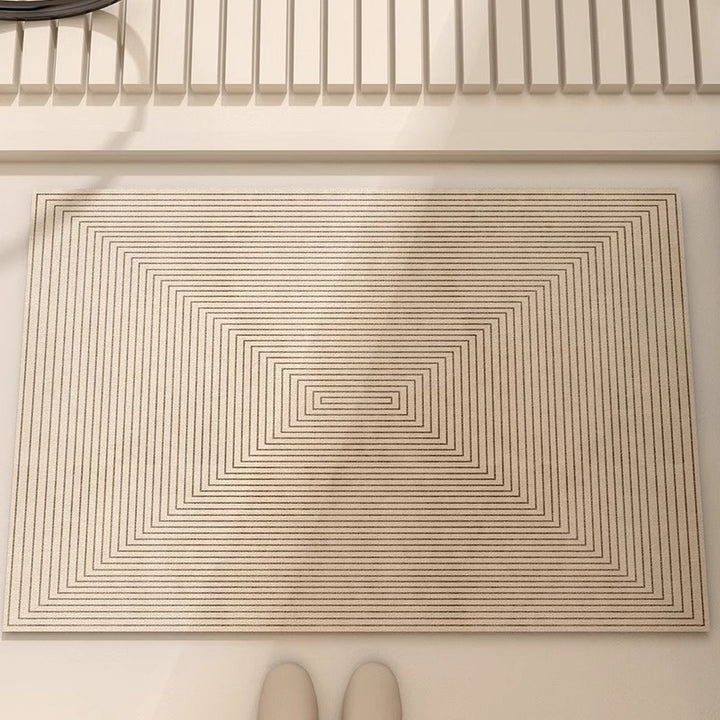 Geometrisches Muster Fußmatte