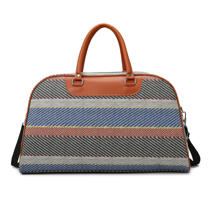 Stylische Karierte Wochenend-Tote-Tasche Karnz