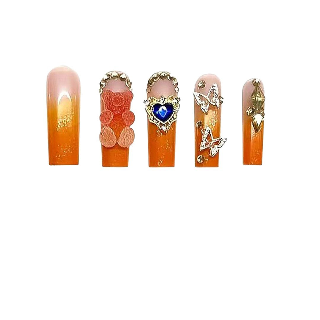 Glamorous Press-On Nail Art Set Karnz