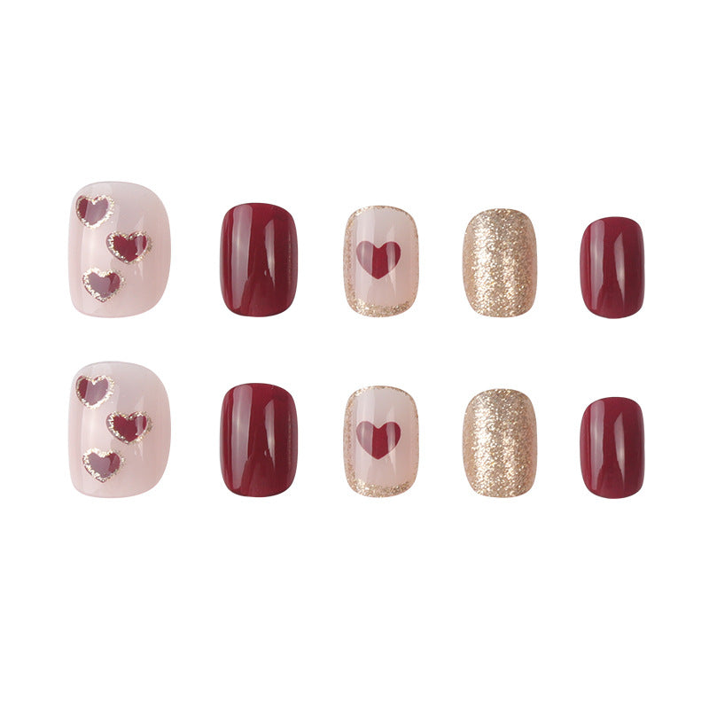 Elegante Designer Nagelkunstverlängerungen Karnz