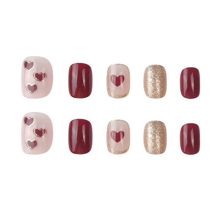 Elegante Designer Nagelkunstverlängerungen Karnz