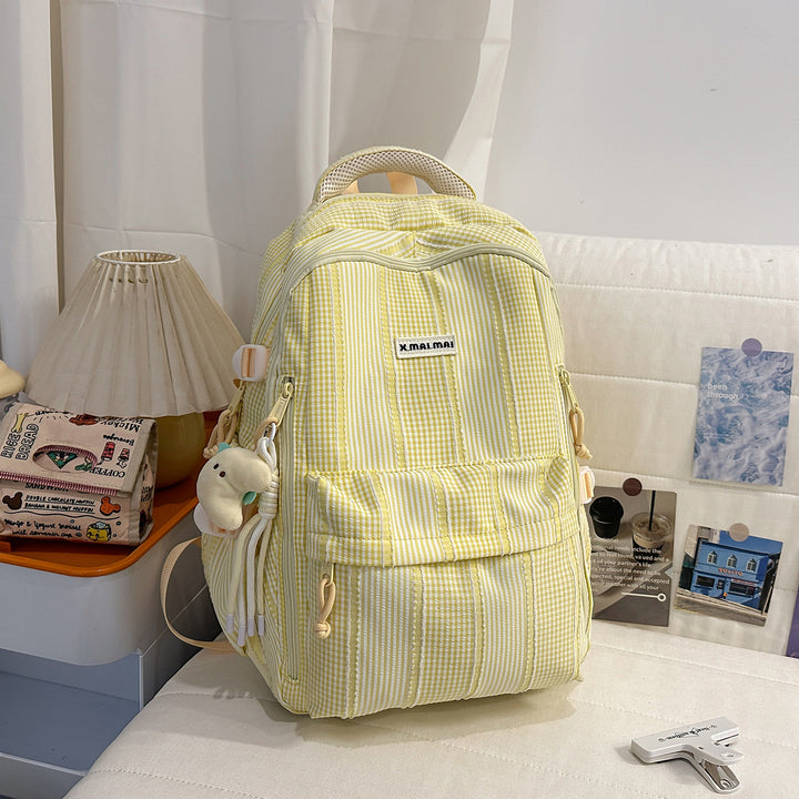 Moderner gestreifter Rucksack Karnz