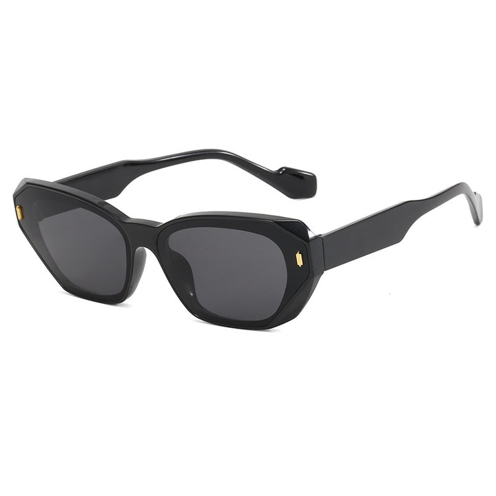 Damen futuristische Diamant-Sonnenbrille Karnz