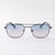 Damen modische Sonnenbrille mit minimalistischem Rahmen und graduierten Gläsern Karnz