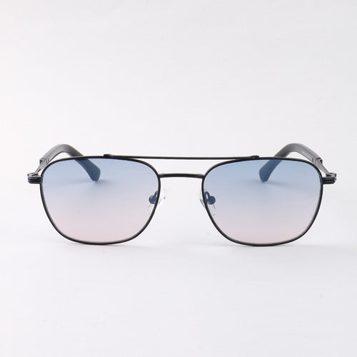 Damen modische Sonnenbrille mit minimalistischem Rahmen und graduierten Gläsern Karnz