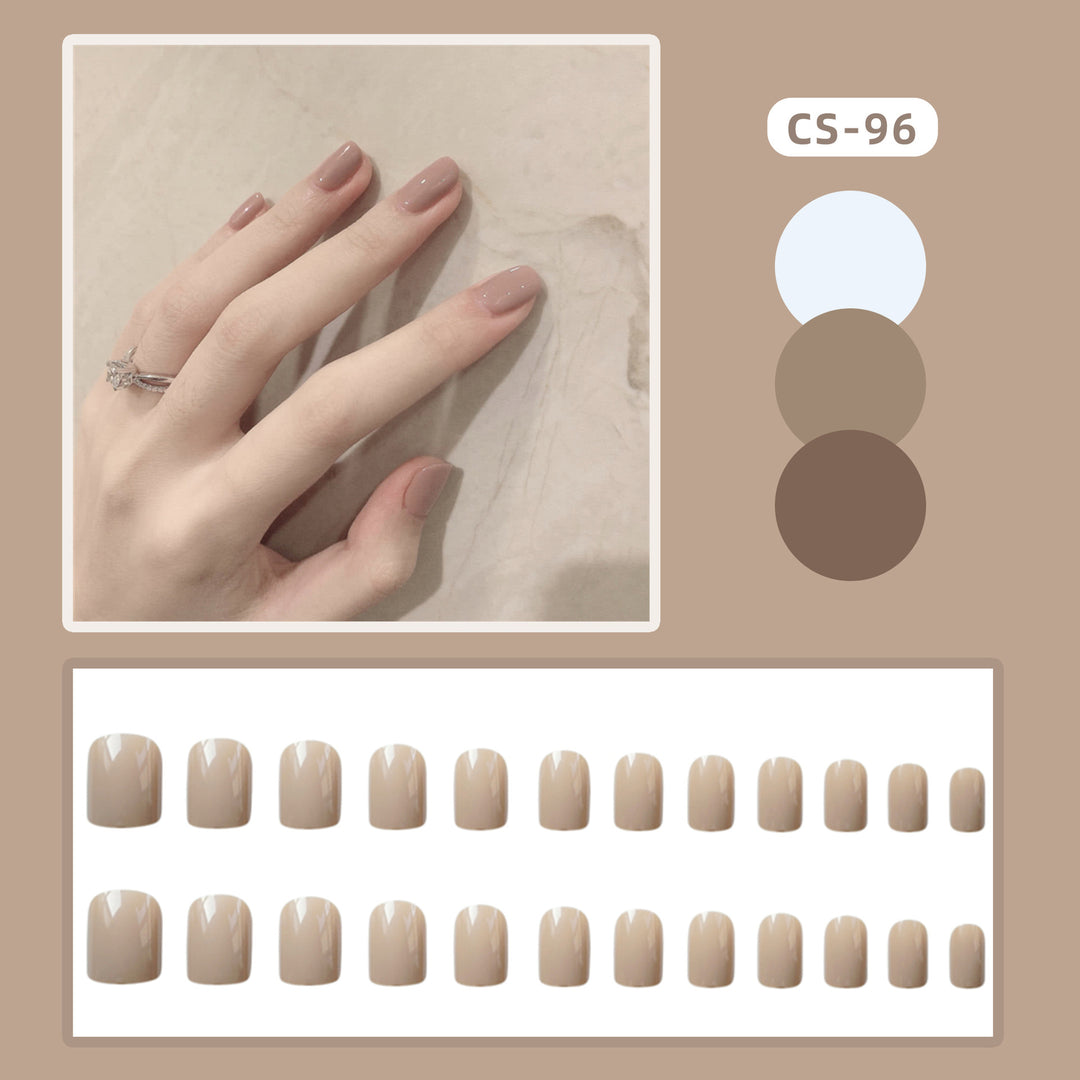 Elegante Glänzende Nagelkunst