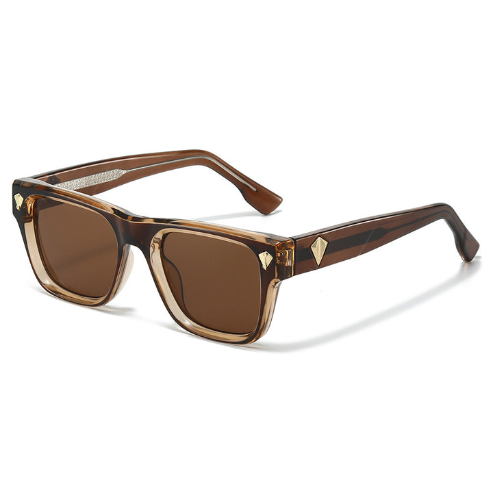 Fette winkelförmige Sonnenbrille Karnz