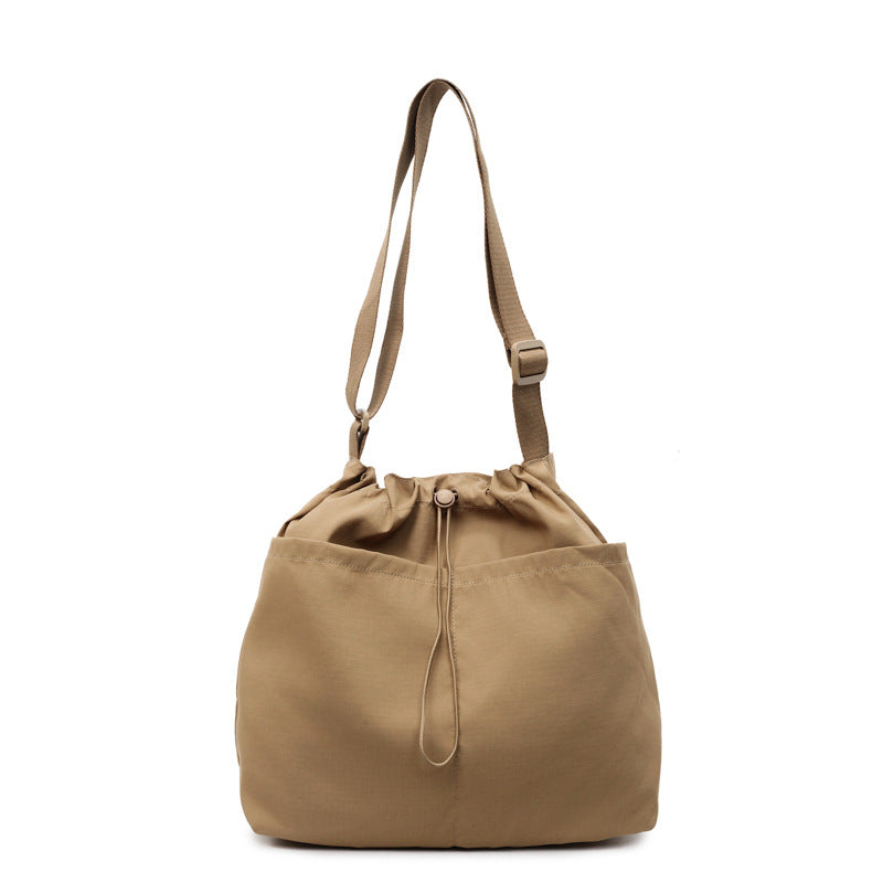 Verstellbare Kordelzug-Schultertasche Karnz