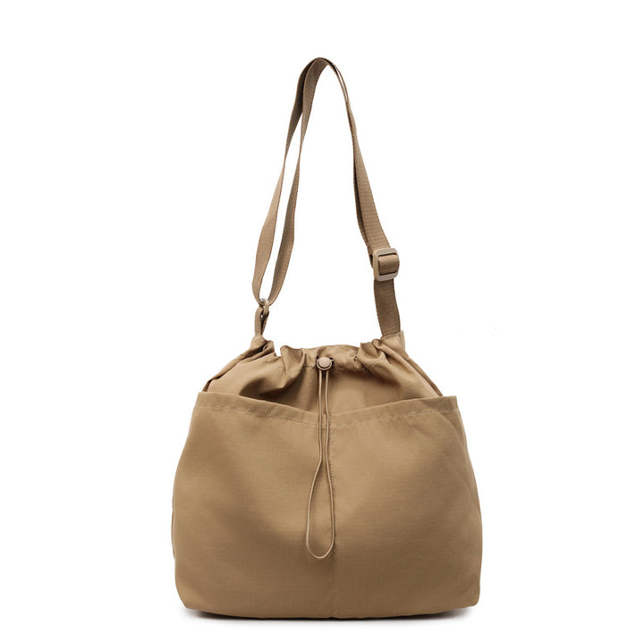 Verstellbare Kordelzug-Schultertasche Karnz
