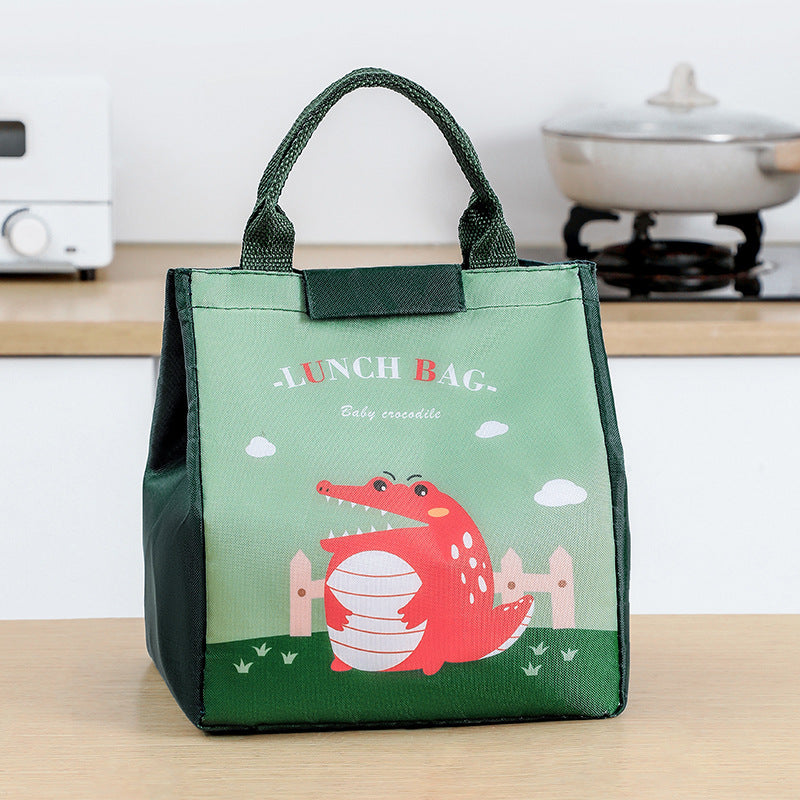 Süße Kaninchen-Themen-Isolierte Lunch-Tasche