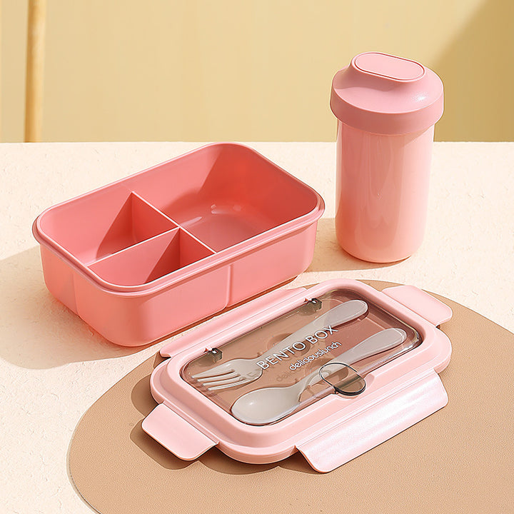 Luftdichte Bento-Lunchbox mit herausnehmbarem Trenner