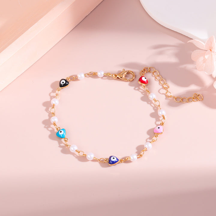 Bunte Charme Fußkettchen Karnz