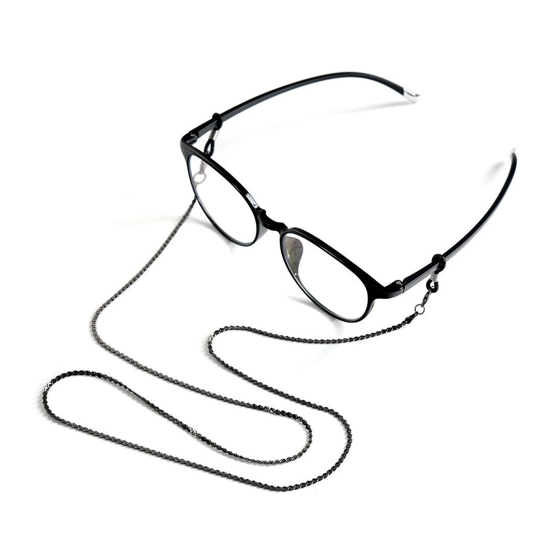 Stylische Metall Brillen Kette Karnz