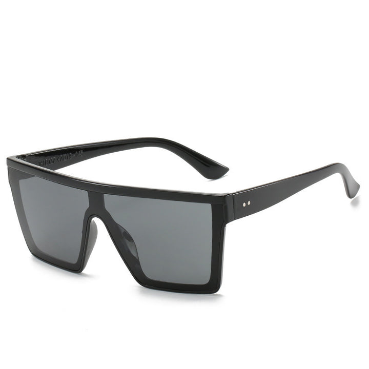 Damen Oversized Sonnenbrille mit modernem rechteckigem Rahmen Karnz