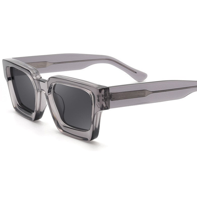 Damen Designer-Sonnenbrille mit auffälligem Rahmen und polarisierten Gläsern Karnz