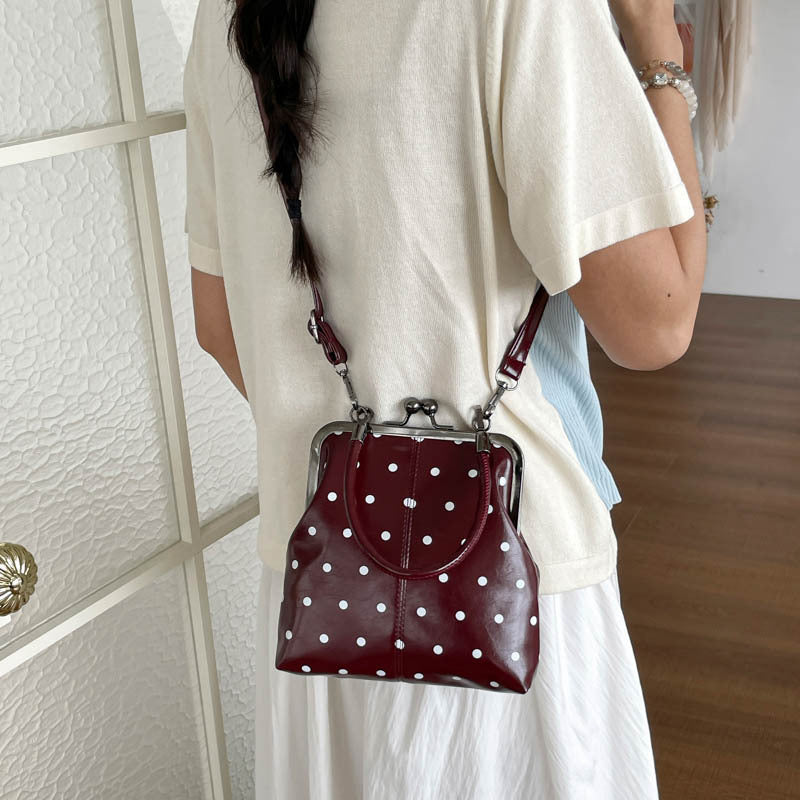 Polka Dot Vintage Handtas