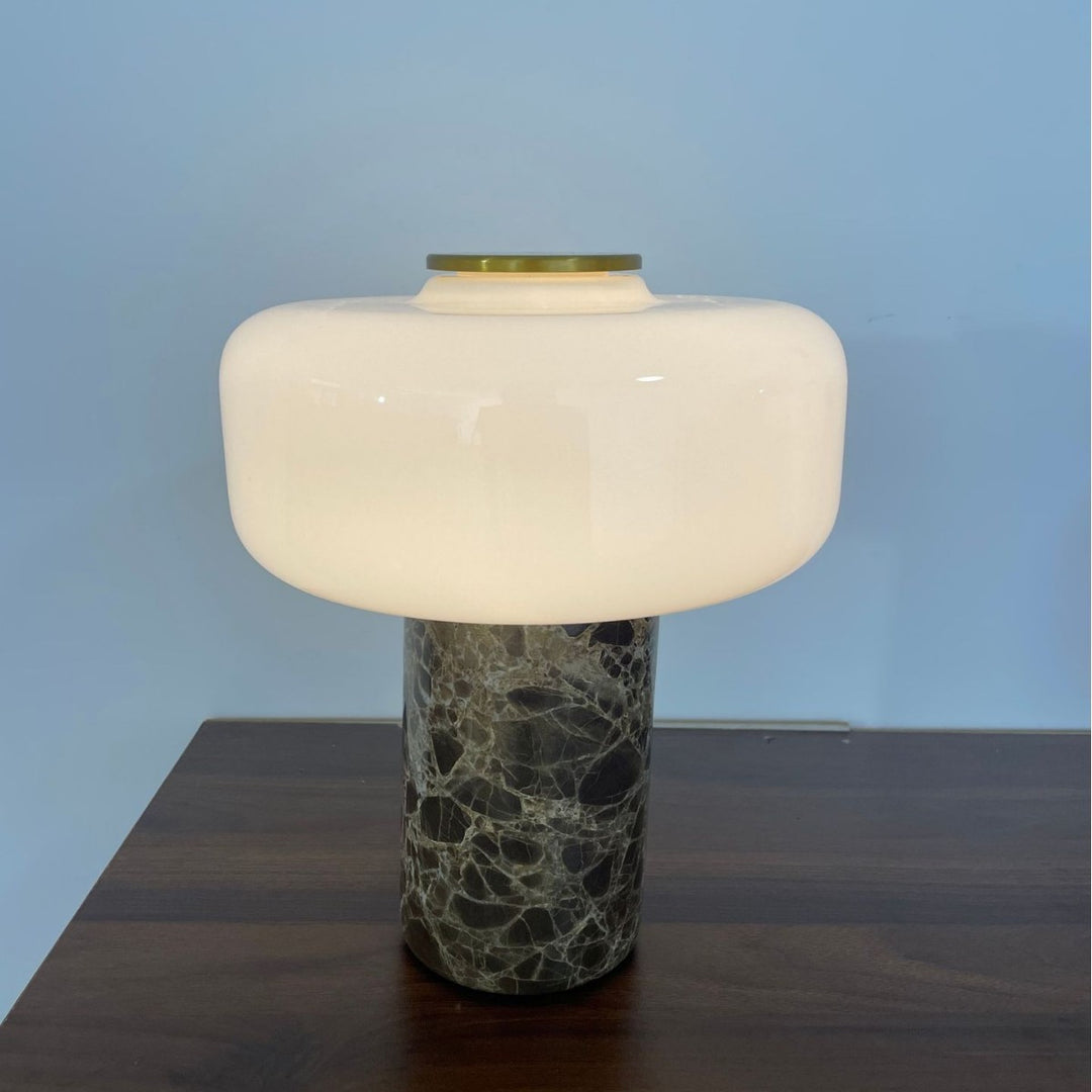 Moderne Marmor Akzent Tischlampe