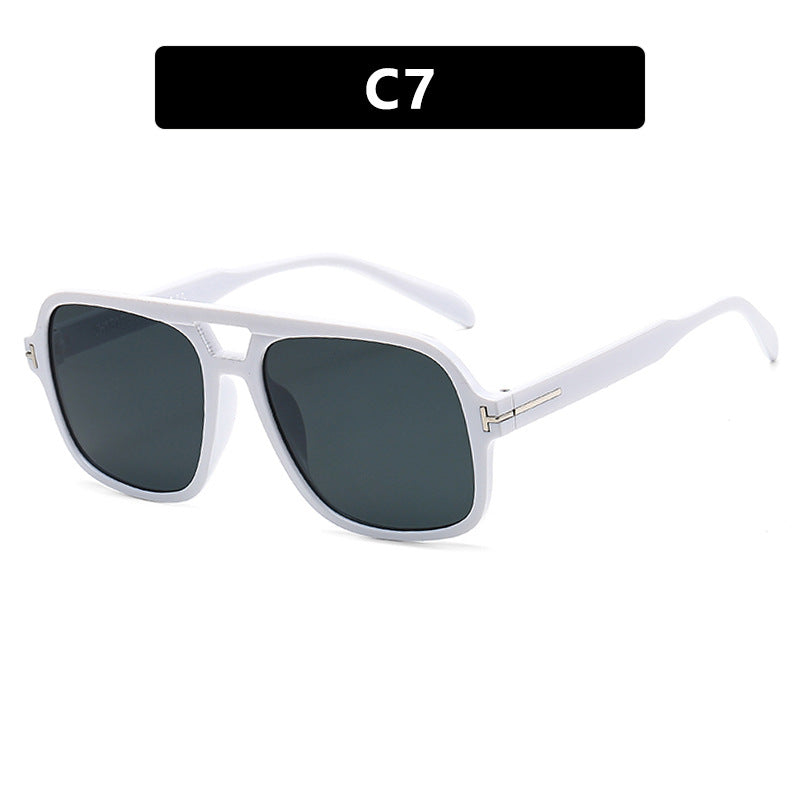 Damen Sonnenbrille im markanten, kantigen Design mit UV-Schutz Karnz