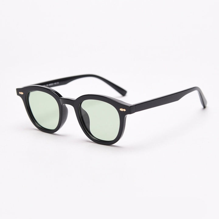 Modische Sonnenbrille mit Runden Gläsern und Stylischem Rahmen Karnz