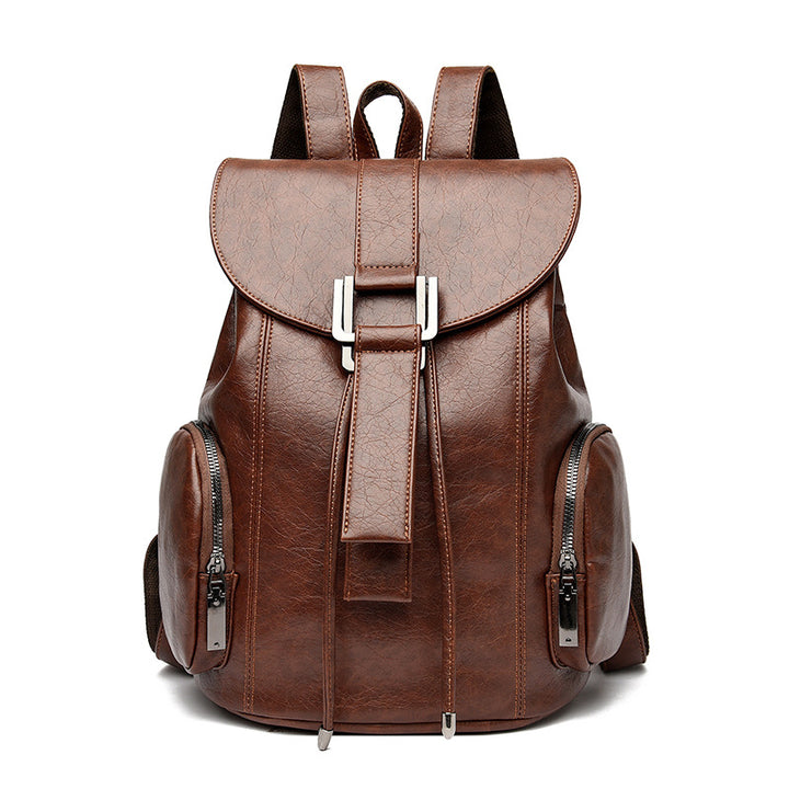 Retro-Chic Vegan Leder Rucksack Karnz