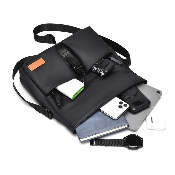 Stylische Mehrfachfach Messenger Tasche Karnz