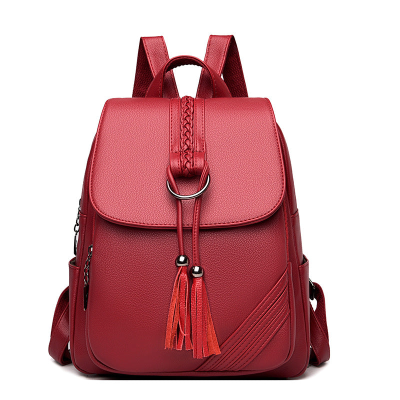 Chic Vintage-inspirierter Rucksack Karnz