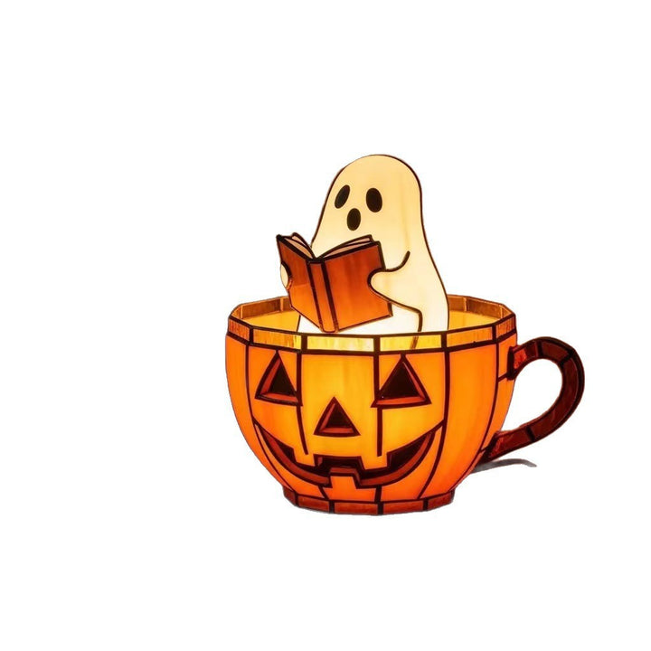 Dekorative Halloween Geist Leselampe Karnz