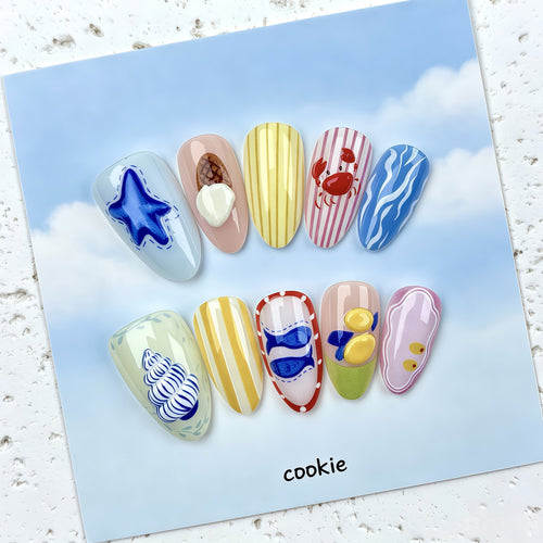 Künstlerisches Nagelkunst Druck-Set 1790745745