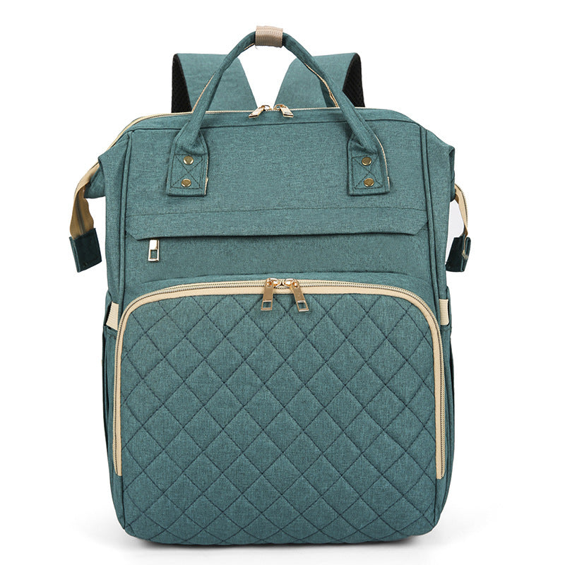 Multi-Funktionaler Gep quilteter Reise-Rucksack Karnz