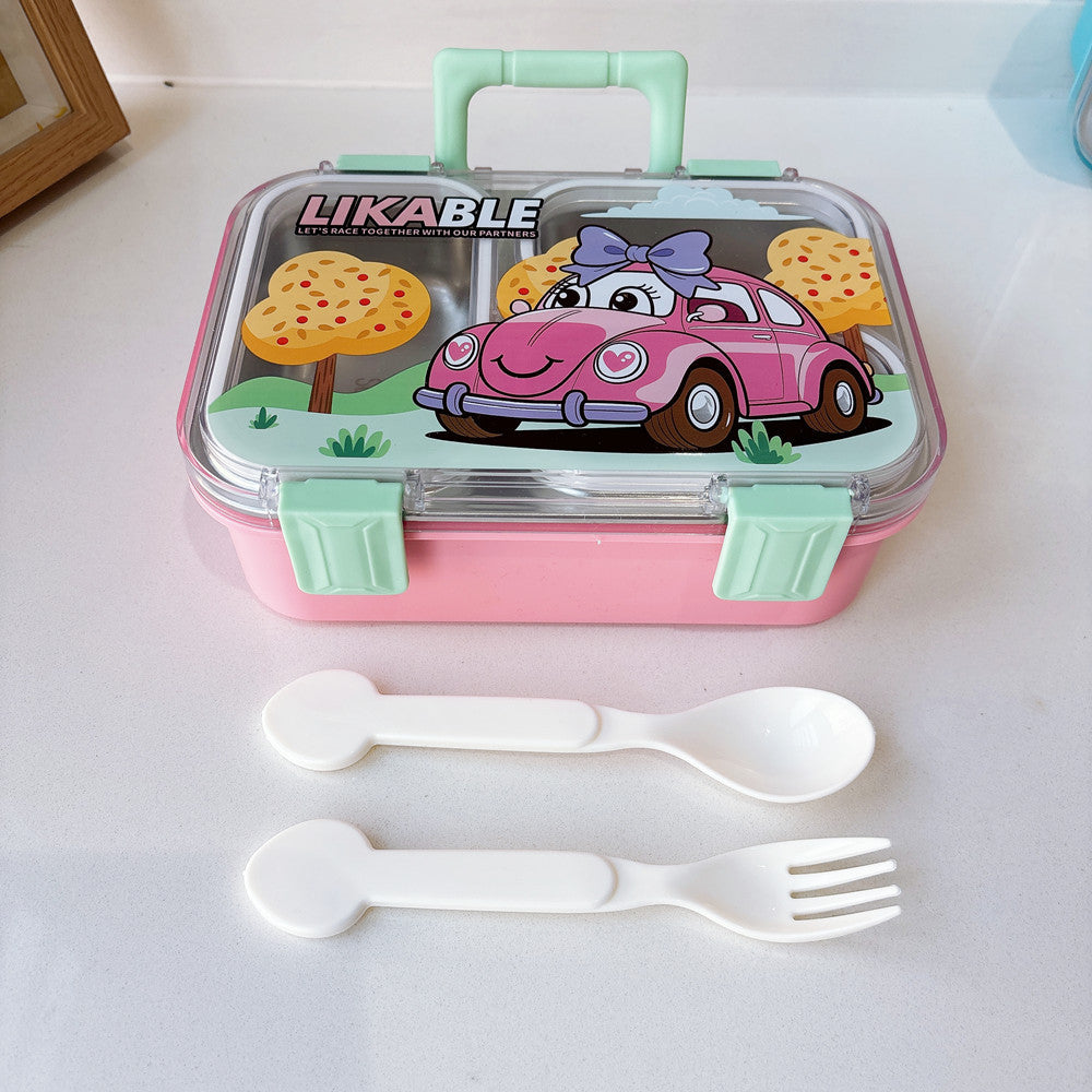 Cartoon-Themen Multi-Abteil Lunchcontainer