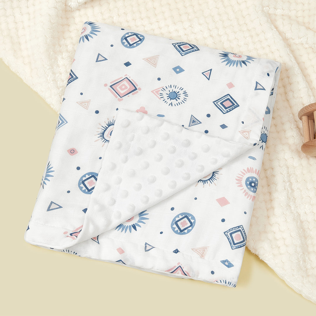 Weiche Baumwoll-Musselin Babydecke Karnz