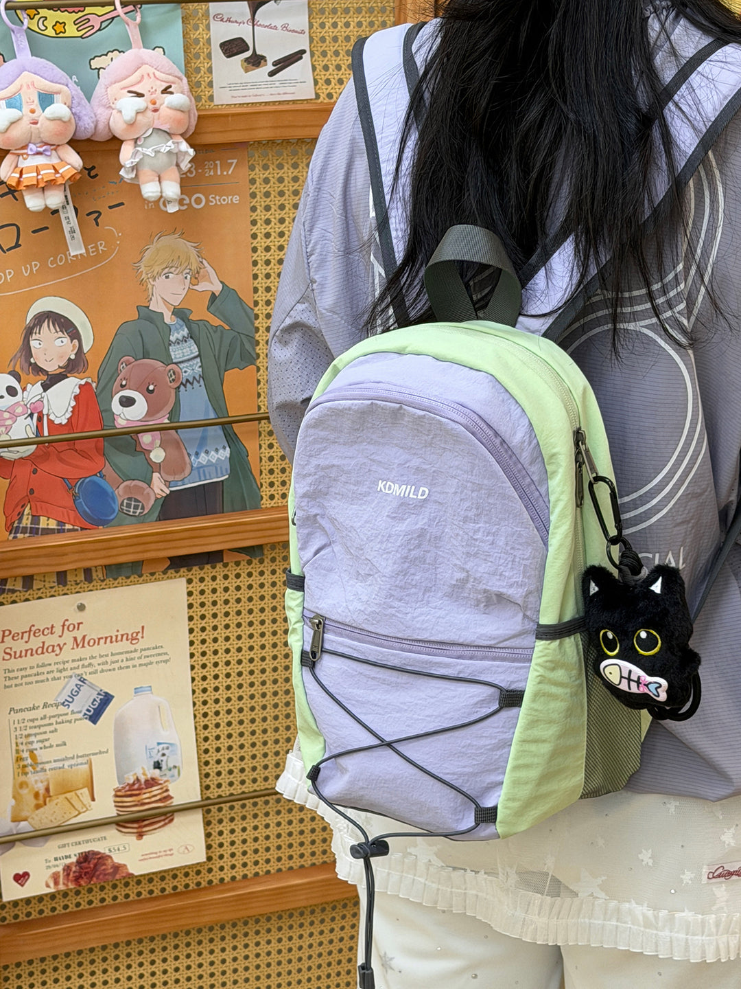 Kompakte Crossbody Rucksack Karnz