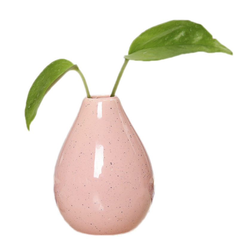 Kreative texturierte Keramikblumenvase Karnz