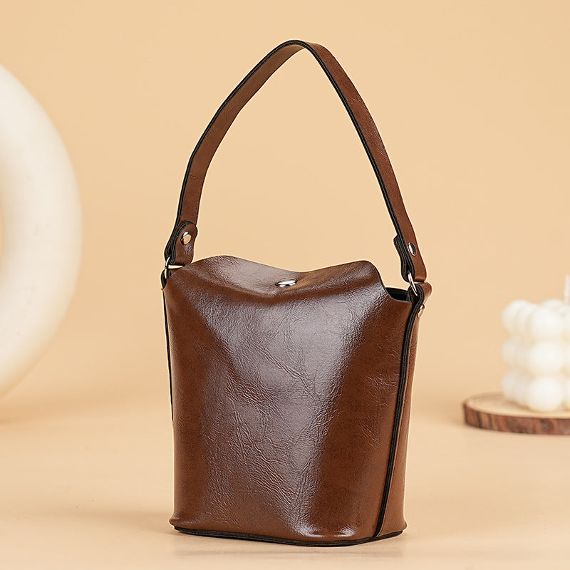 Minimalistische Strukturierte Handtasche